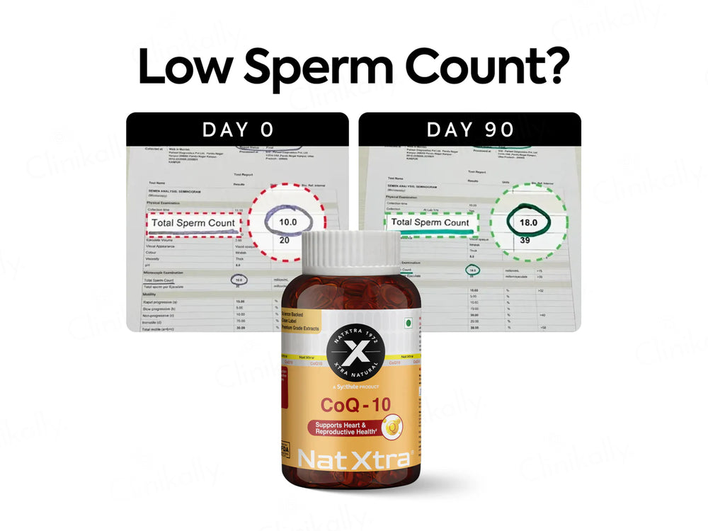 NatXtra CoQ10 Fertility Health Supplement Capsule
