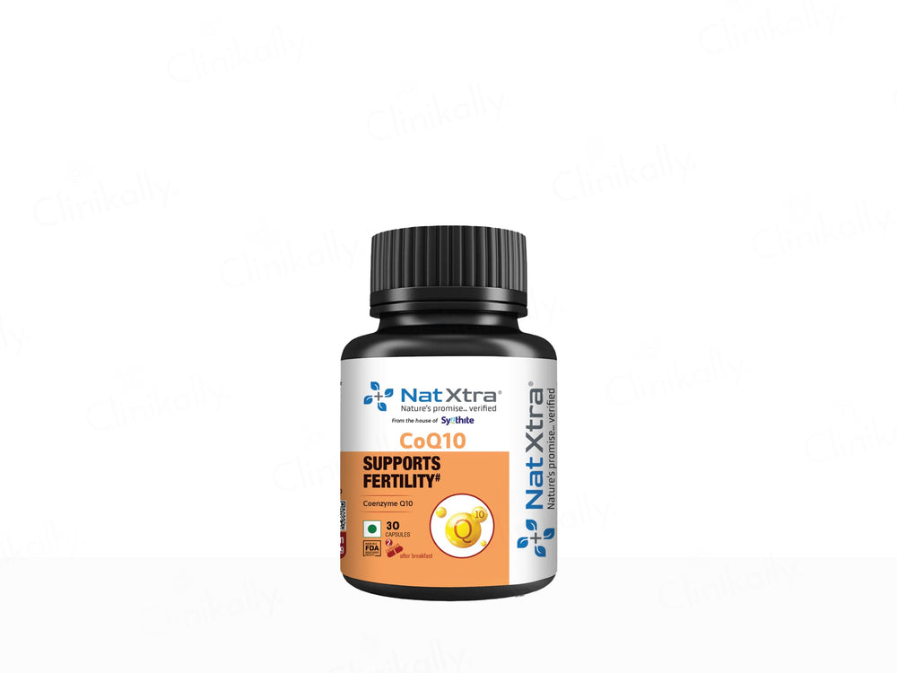 NatXtra CoQ10 Fertility Health Supplement Capsule