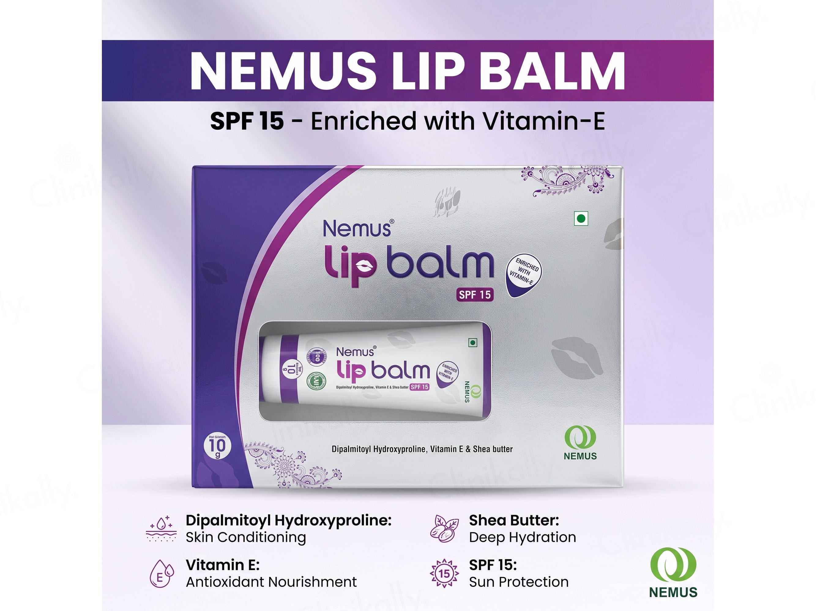 Nemus Lip Balm SPF 15