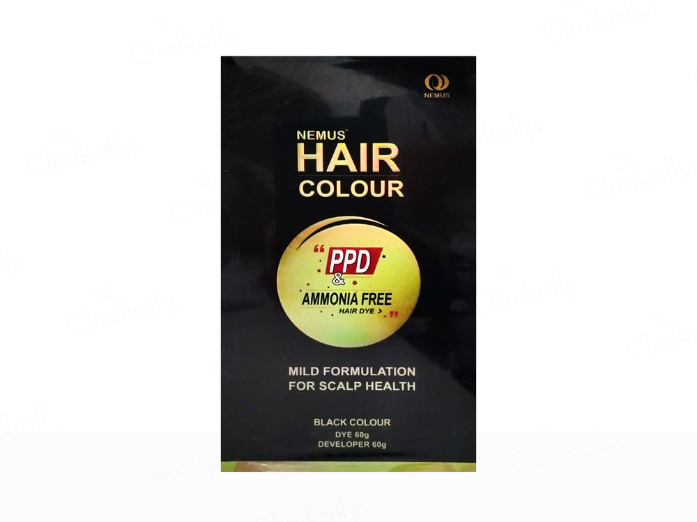 Nemus PPD & Ammonia Free Hair Colour - Black