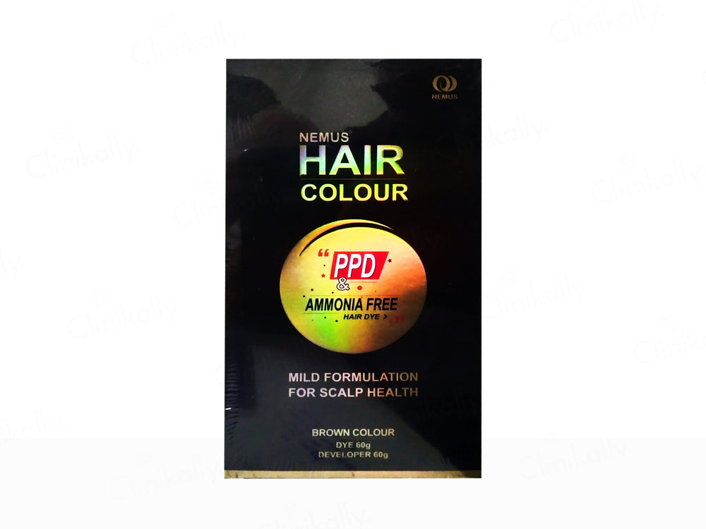 Nemus PPD & Ammonia Free Hair Colour - Brown