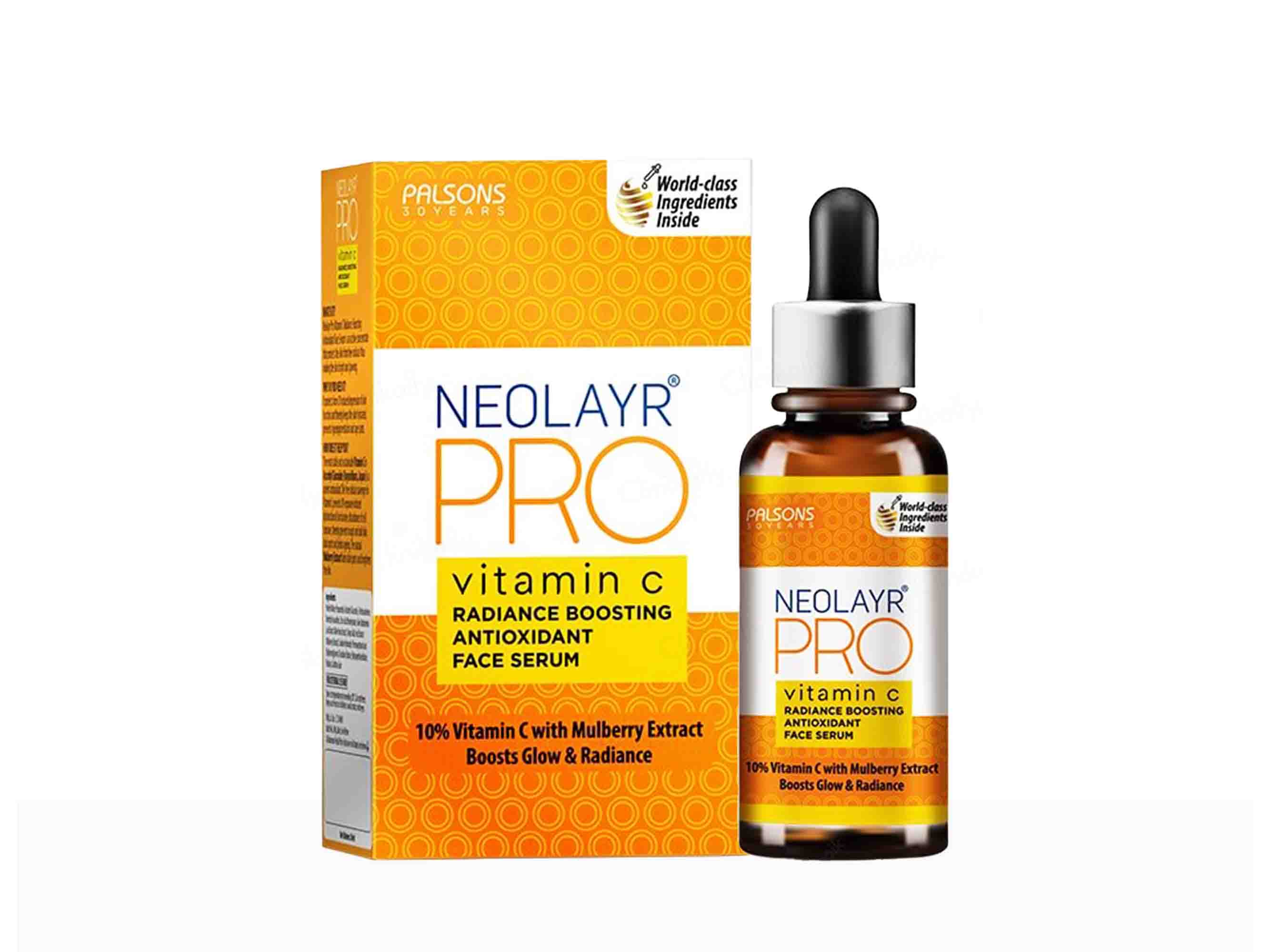 Neolayr Pro Vitamin-C Radiance Face Serum - Clinikally