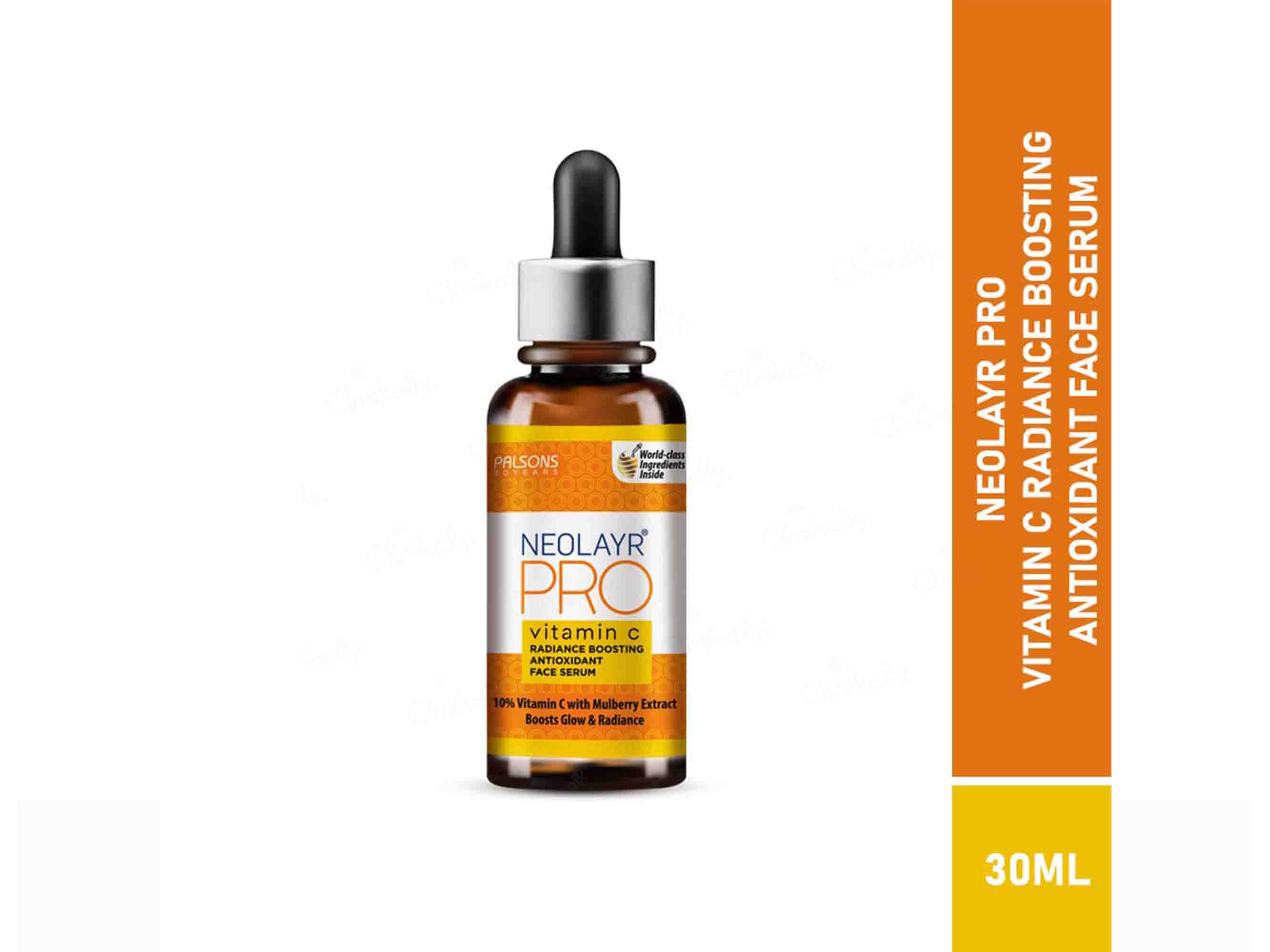 Neolayr Pro Vitamin-C Radiance Face Serum - Clinikally