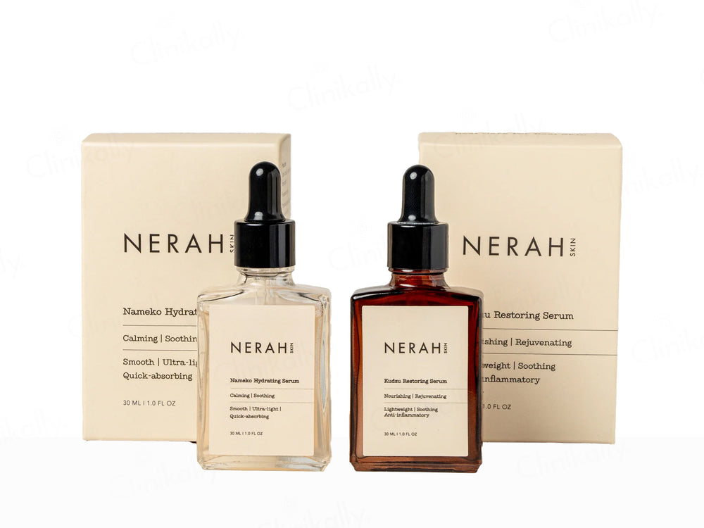 Nerah Skin Kudzu Restoring Serum + Hydrating Serum Day & Night Essential Combo
