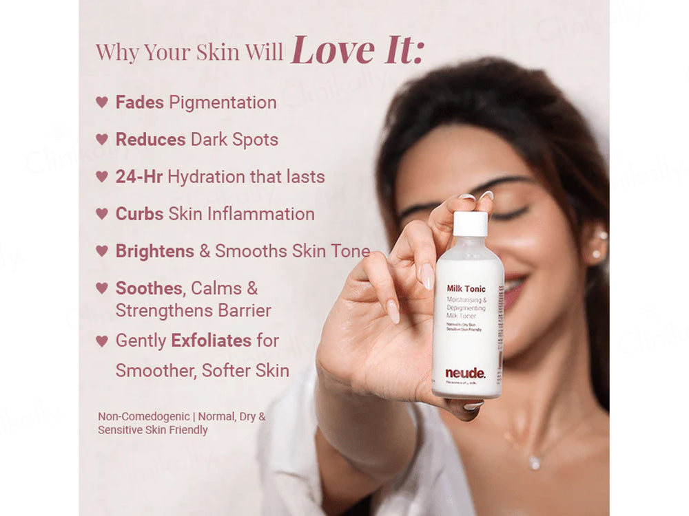 Neude Milk Tonic Moisturising & Depigmenting Milk Toner