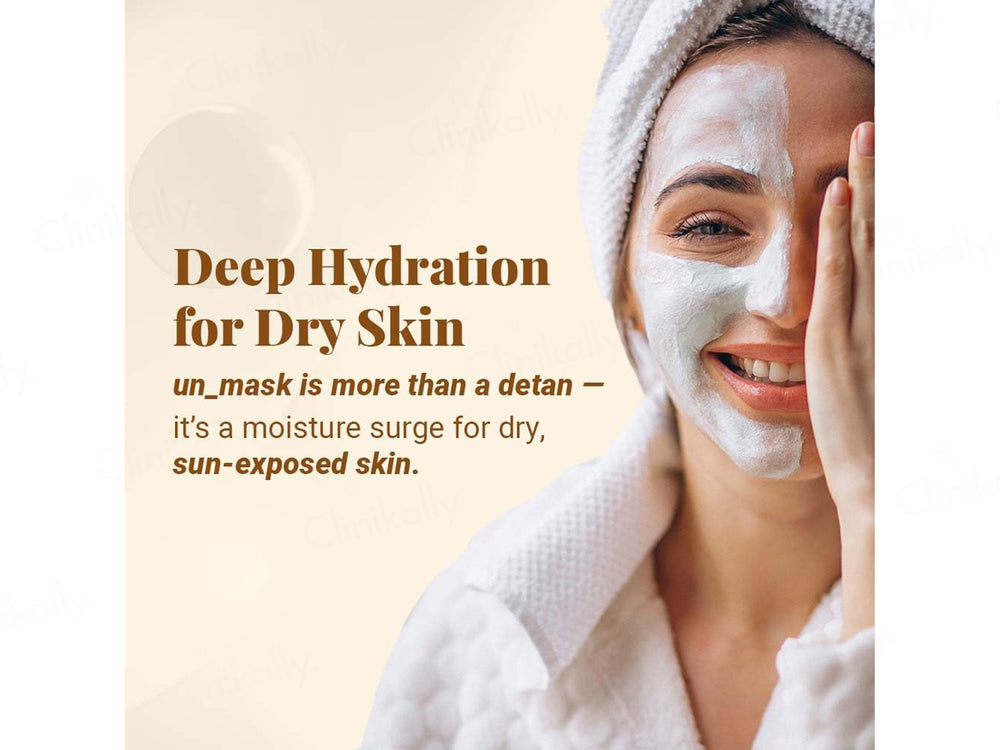 Neude Unmask Everyday De-Tanning, Hydrating and Brightening Face Mask