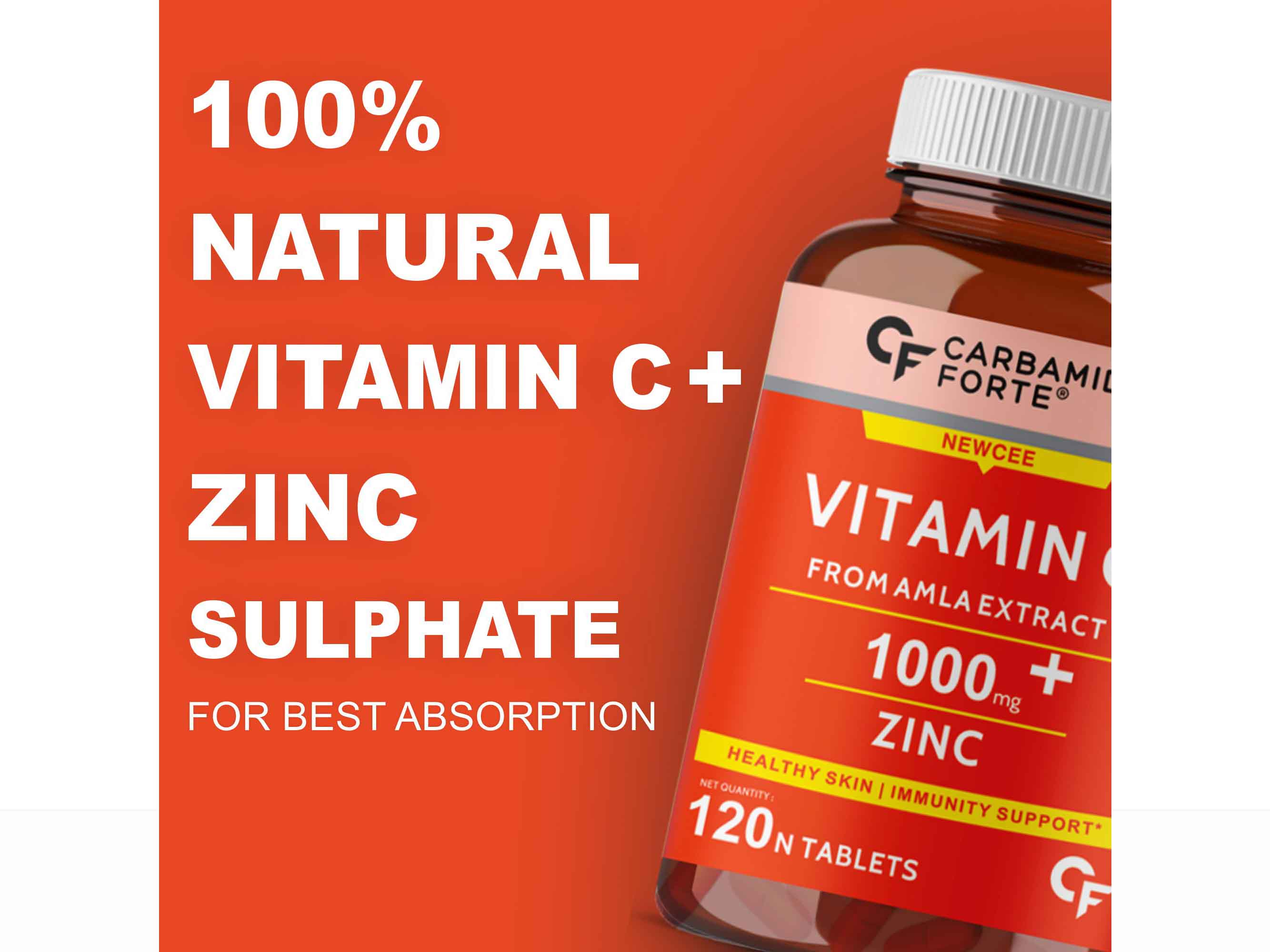 Carbamide Forte Vitamin C 1000mg Tablet For Men