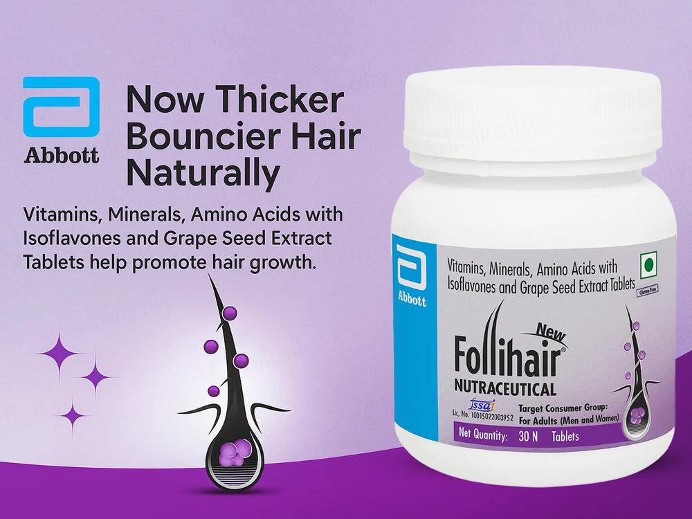 New Follihair Tablet (Bottle)