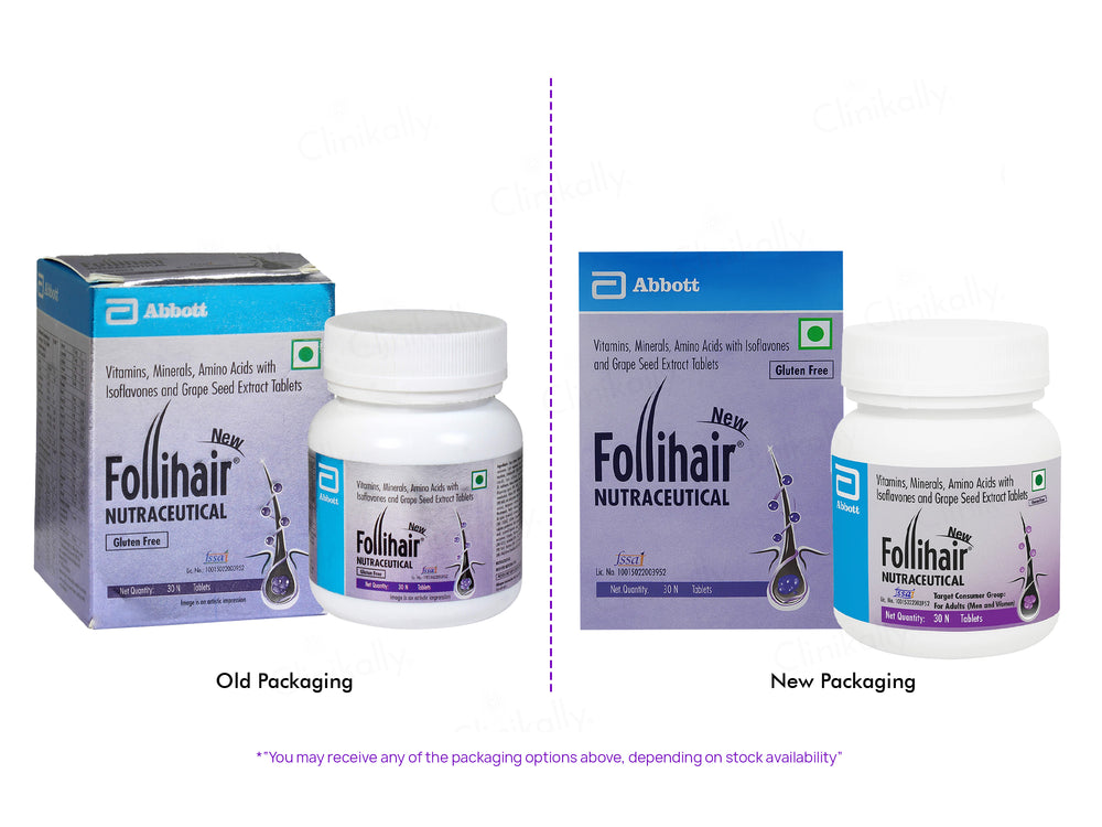 New Follihair Tablet (Bottle)