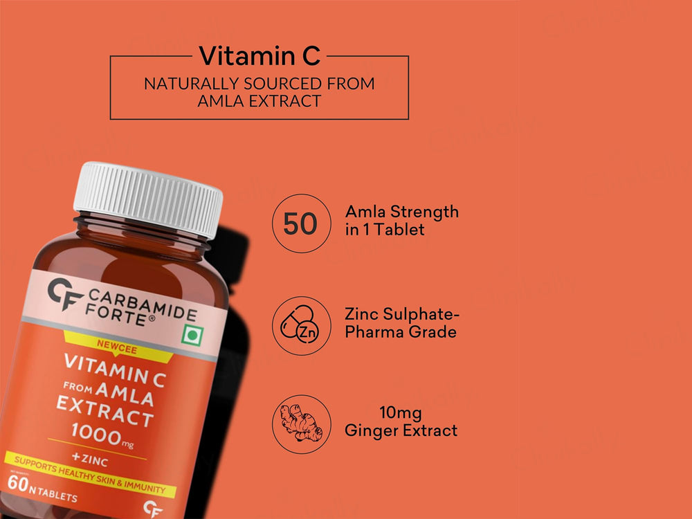 Carbamide Forte Vitamin C 1000mg Tablet For Men