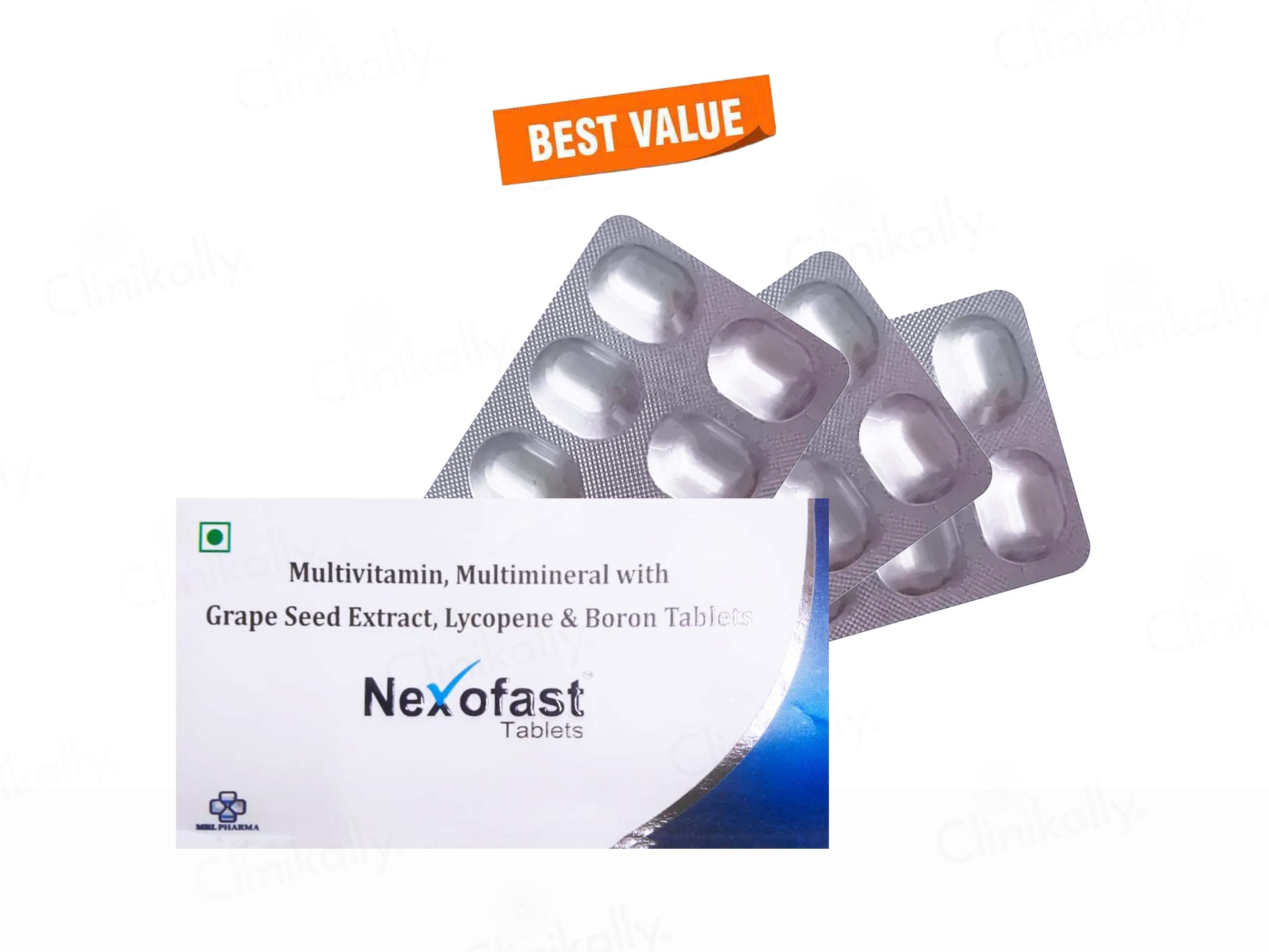 Buy Nexofast Tablet Online at Best Price | Clinikally