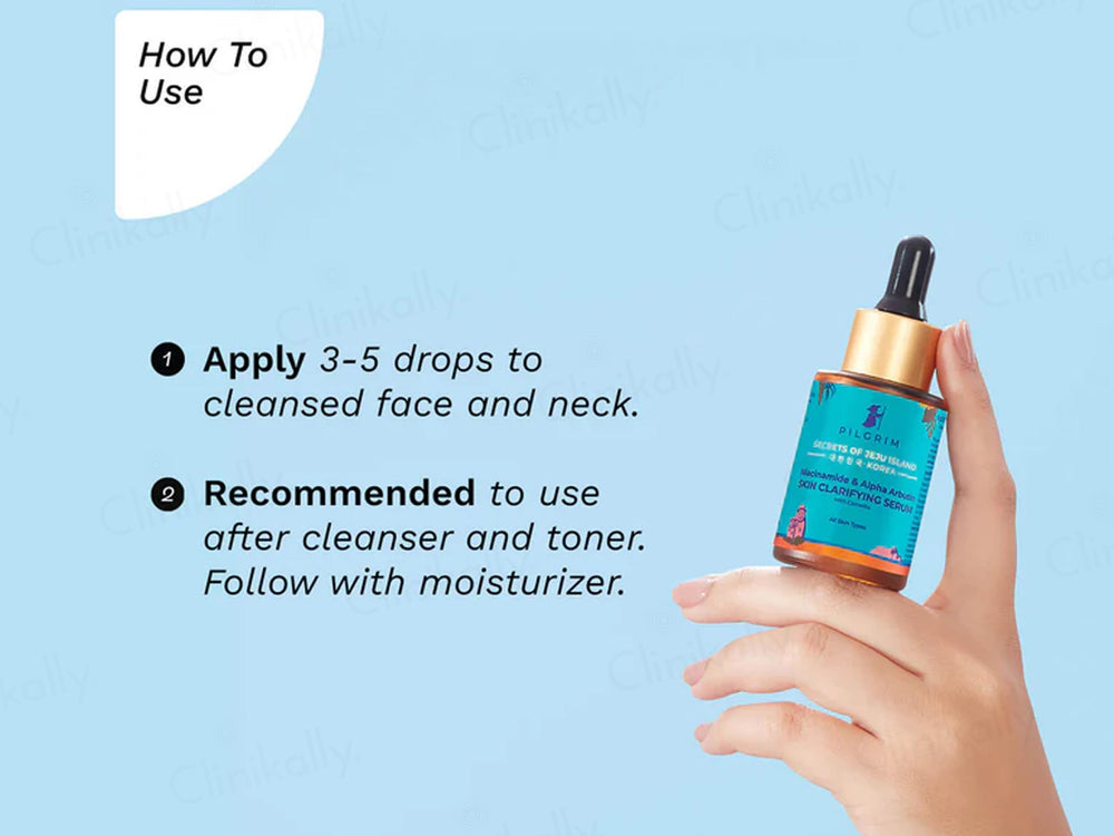 Pilgrim Niacinamide & Alpha Arbutin Skin Clarifying Serum