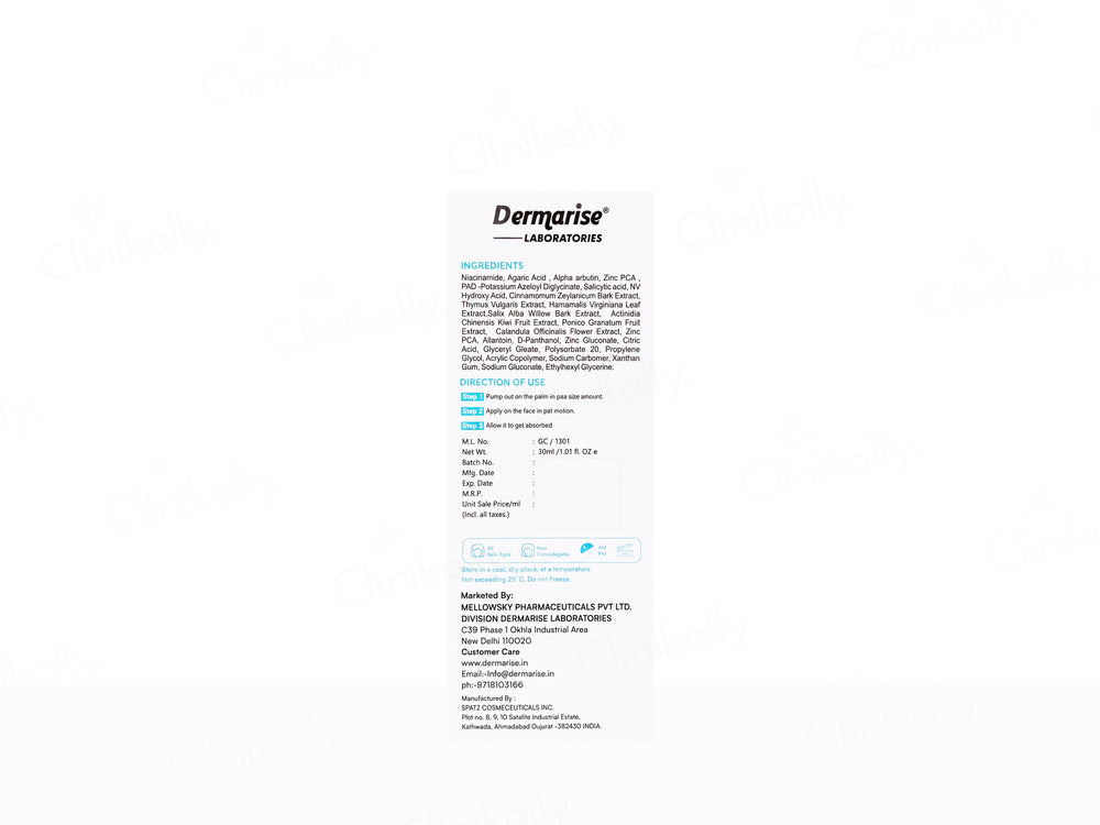 Niaderm Niacinamide Advance Serum