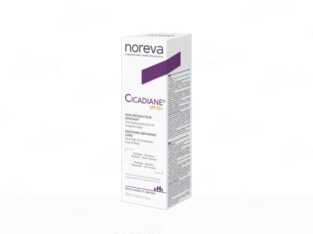 Noreva Cicadiane Soothing Repairing Face & Body Care Sunscreen SPF 50+