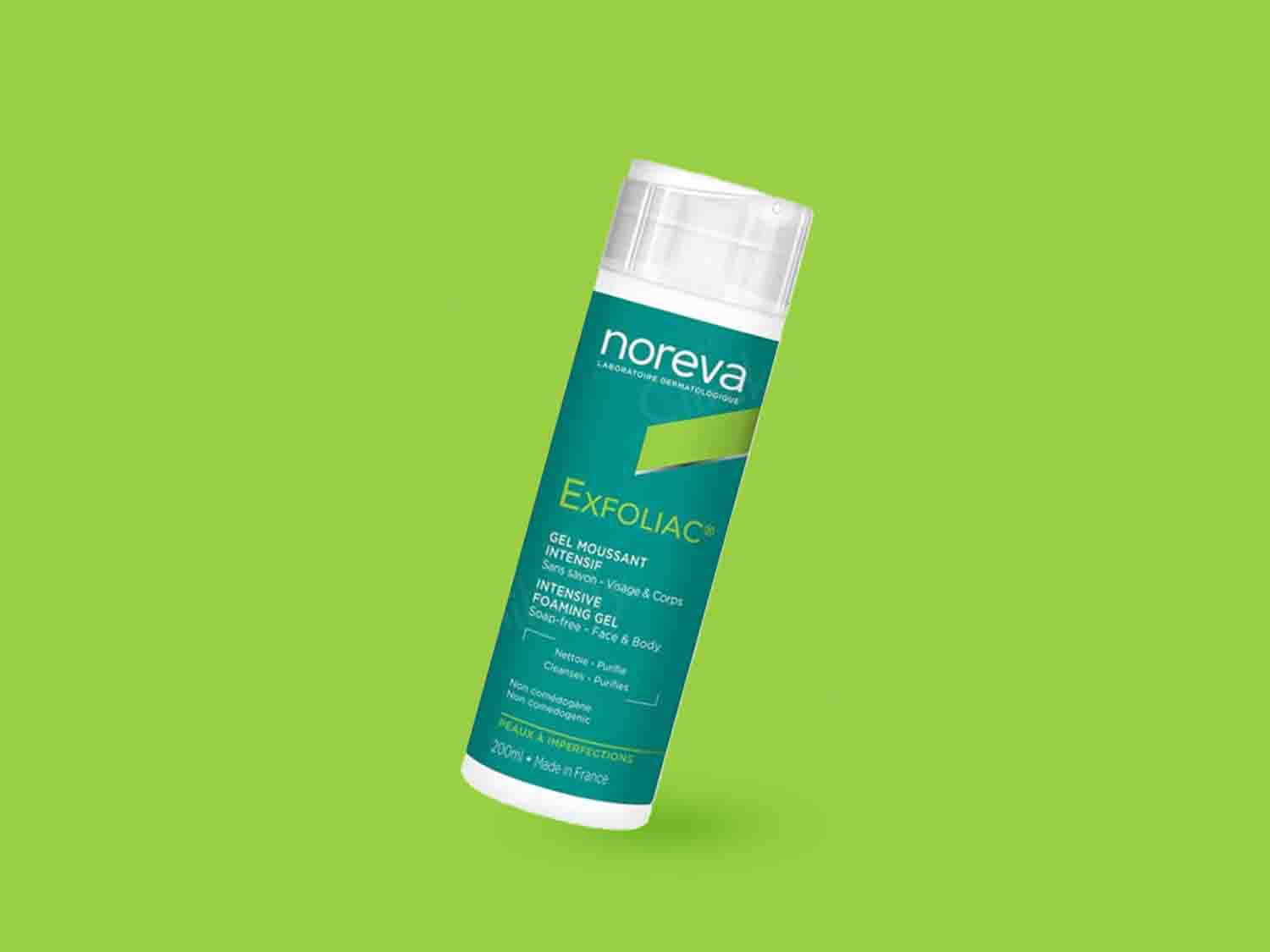 Noreva Exfoliac Intensive Gel Face Wash - Clinikally