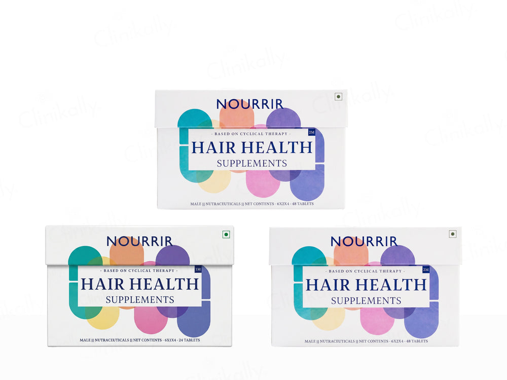 NOURRIR Hair Health Supplement Tablet For Men