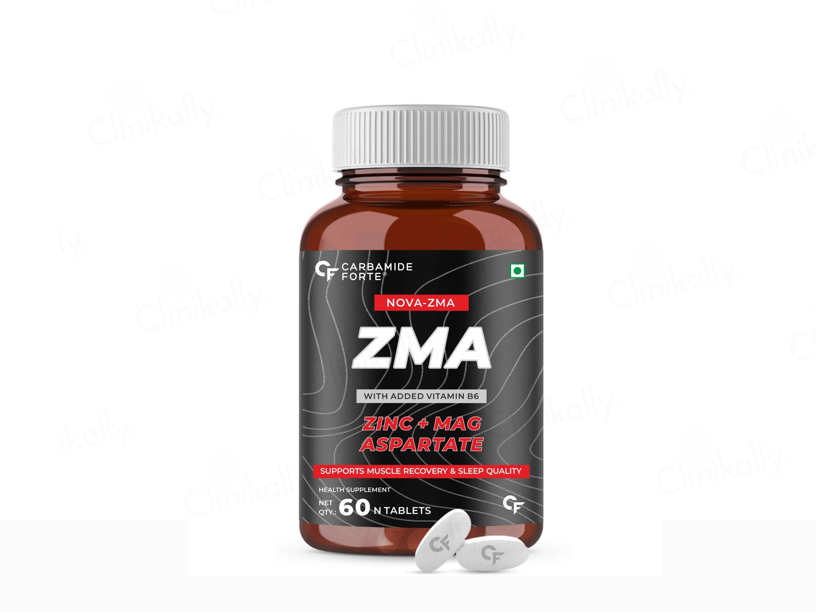 Carbamide Forte ZMA - Zinc, Magnesium Aspartate & Vitamin B6 Tablet