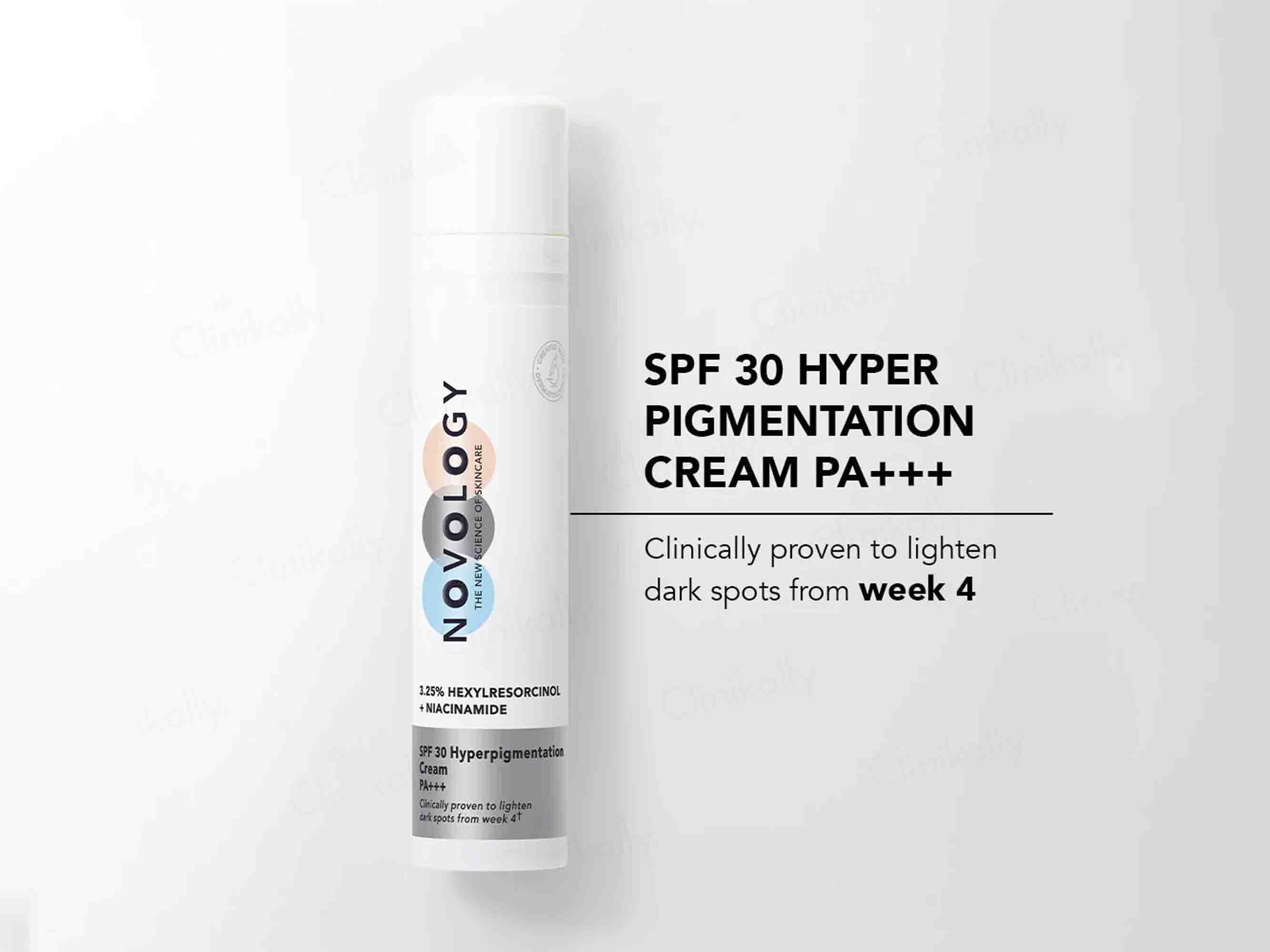 Novology Hyperpigmentation Cream SPF 30 PA+++-Clinikally