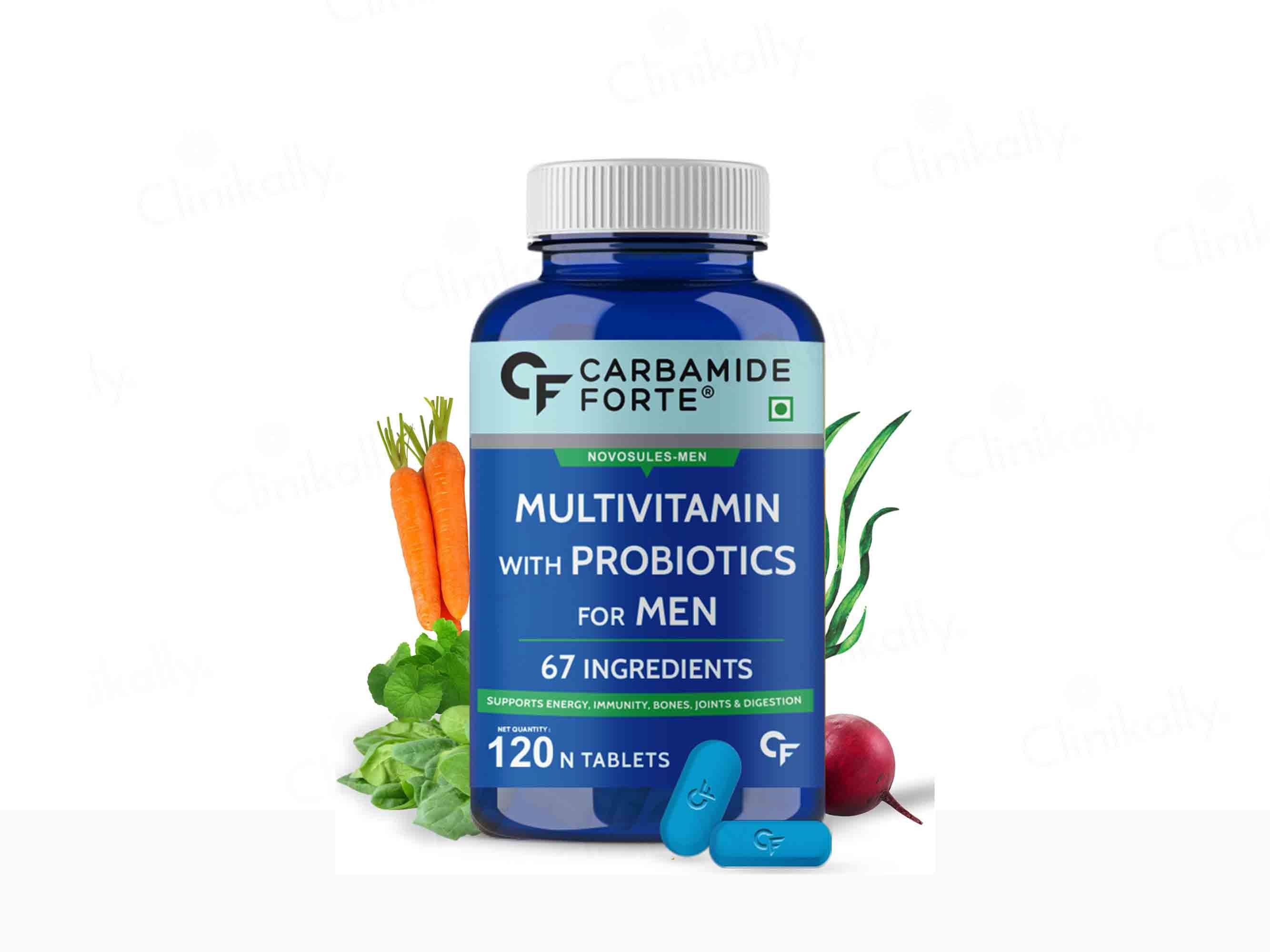 Carbamide Forte Multivitamin With Probiotics Tablet For Men