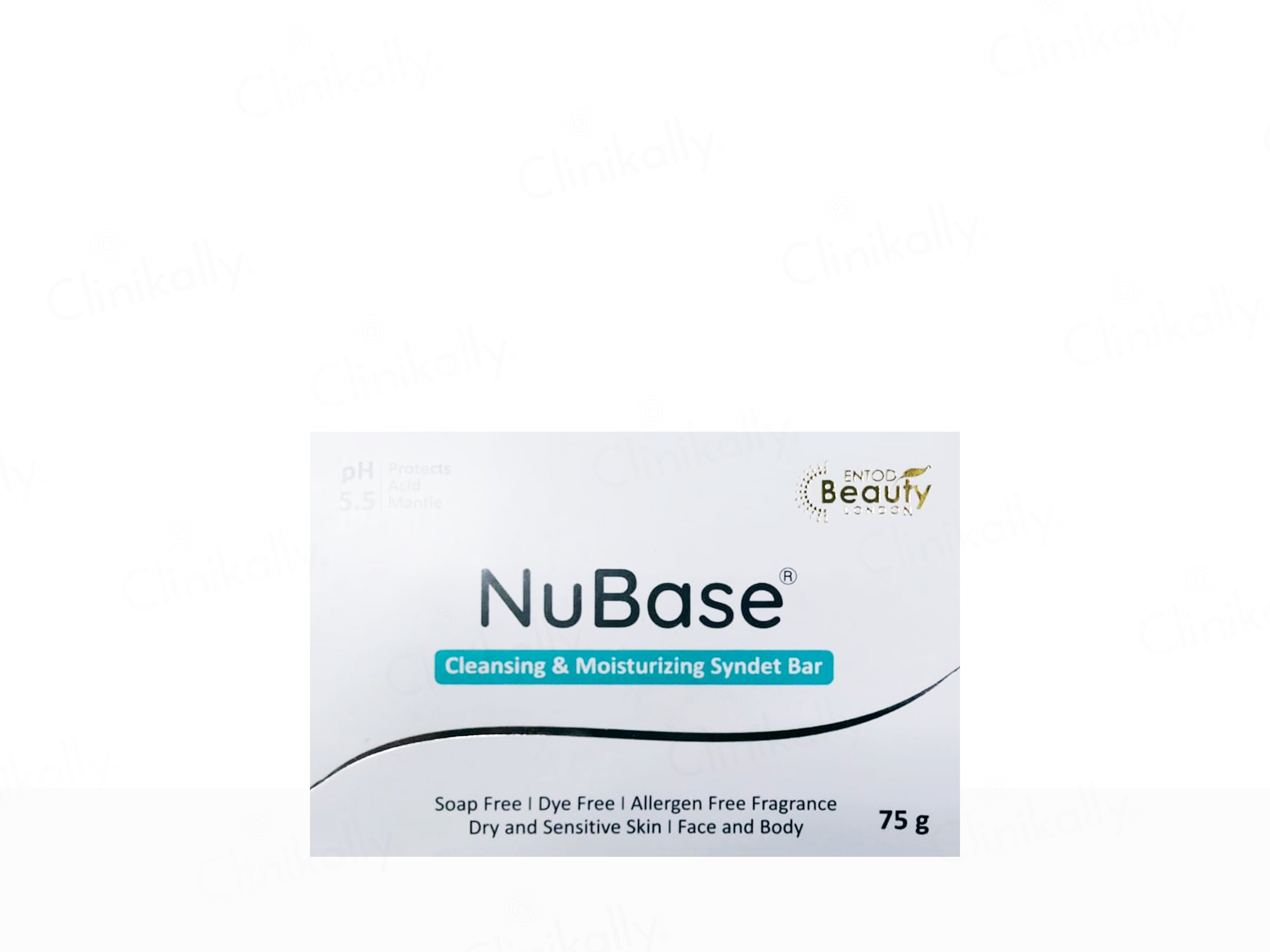 NuBase Cleansing & Moisturising Syndet Bar For Dry & Sensitive Skin
