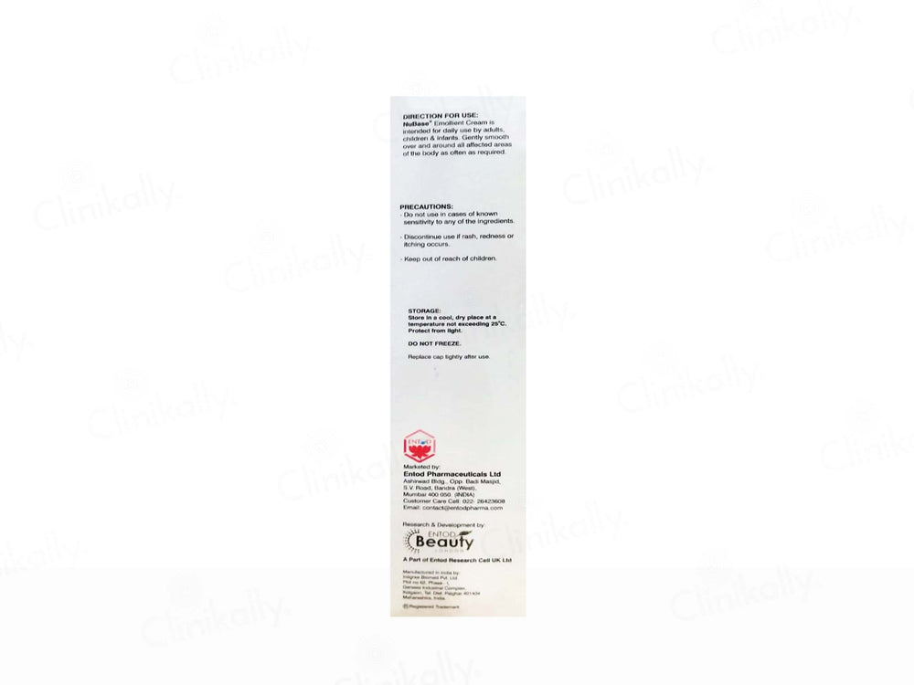 NuBase Moisturising Emollient Cream For Dry Skin