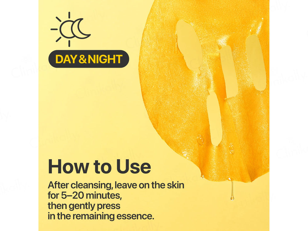 Numbuzin No.5+ Glutathione + Vitamin C Brightening & Glowing Concentrated Face Mask