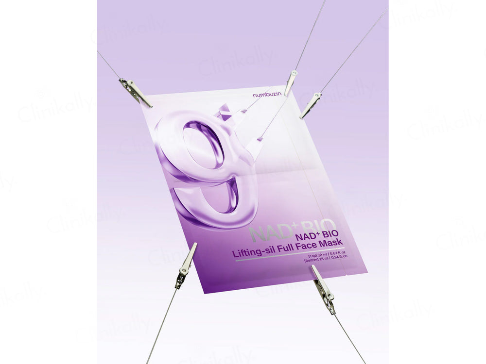 Numbuzin No.9 NAD+ Bio Lifting-Sil Lifting & Glowing Full Face Mask