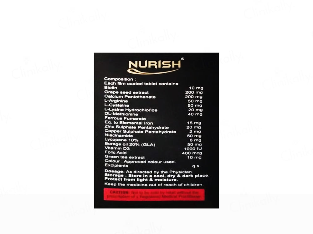 Nurish Tablet (Bottle)
