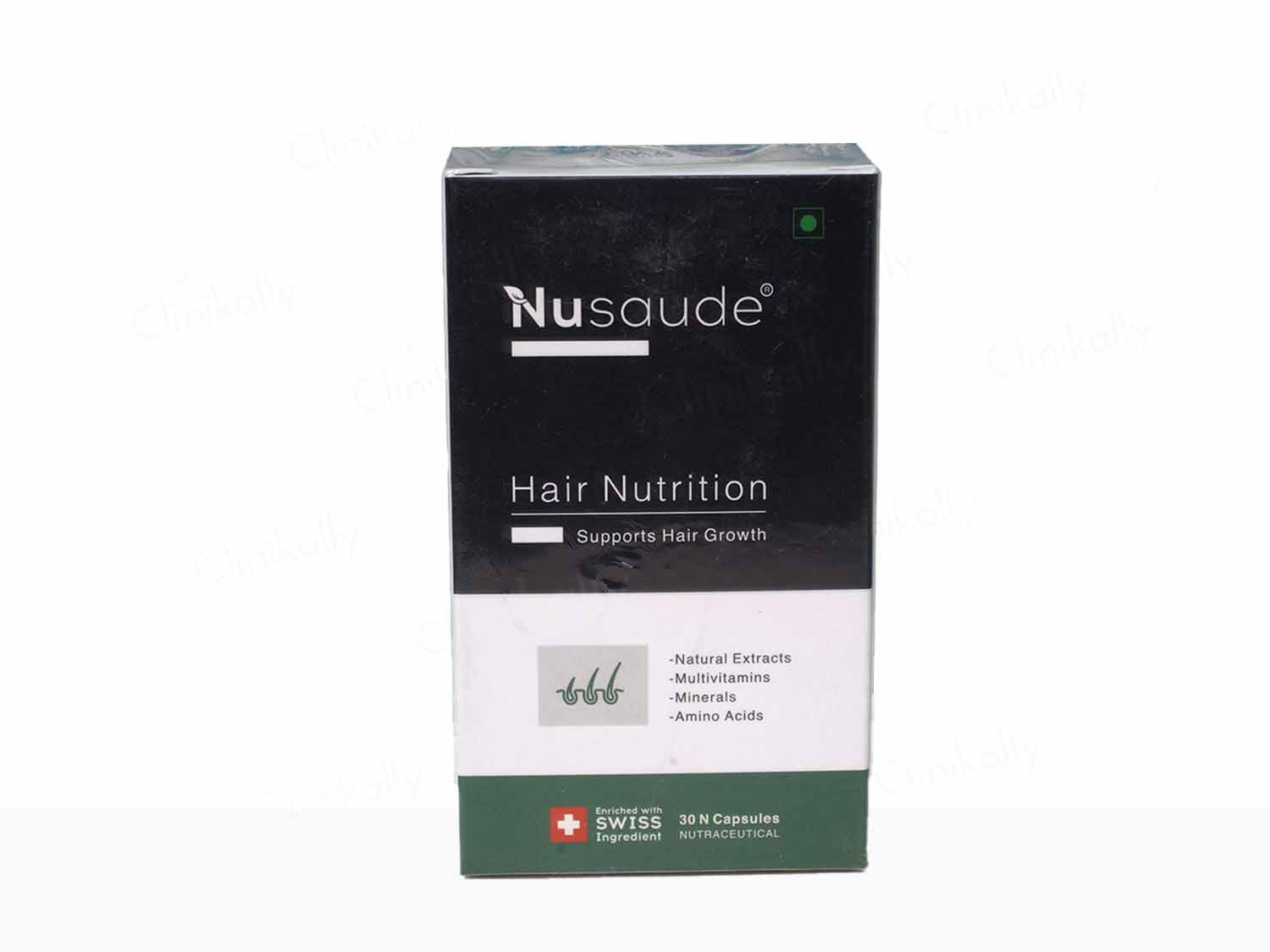 Nusaude Hair Nutrition Capsules - Clinikally