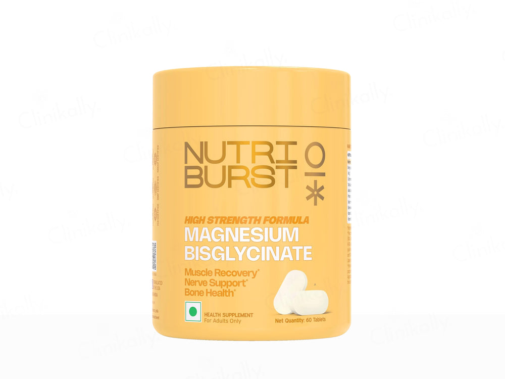 Nutriburst Magnesium Bisglycinate Health Supplement Tablet