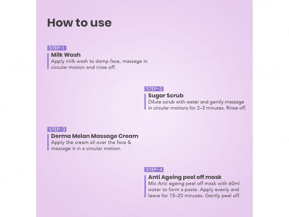 O3+ Anti-Ageing Single Use Facial Kit