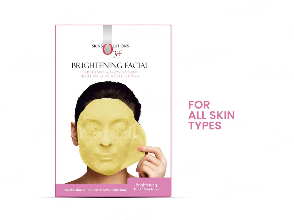 O3+ Brightening & Glow Boosting Single Use Facial Kit