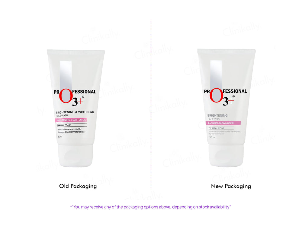 O3+ Brightening Face Wash