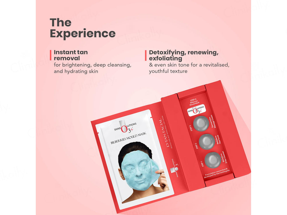 O3+ D-Tan Single Use Facial Kit