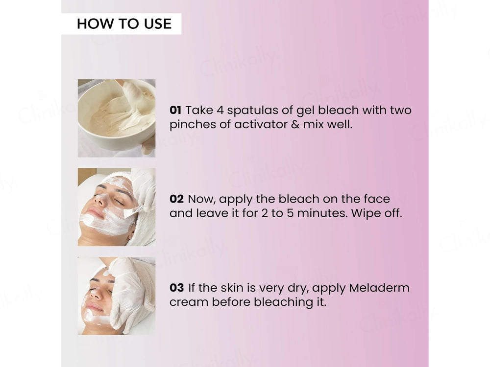 O3+ Meladerm Vitamin C Gel Bleach