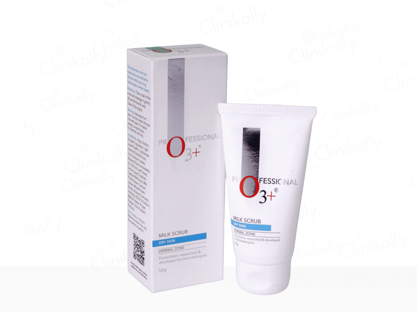 O3+ Milk Scrub Dry Skin - Clinikally