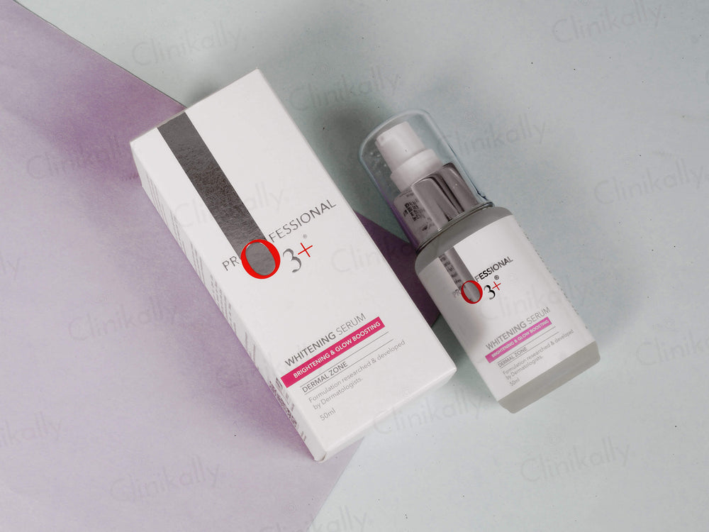 O3+ Whitening Serum Brightening & Glow Boosting - Clinikally