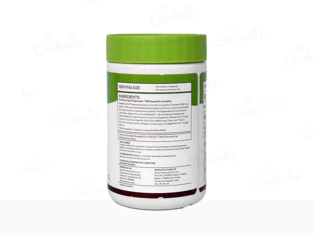 OZiva Biotin Xtra with Keratin Builder - Clinikally