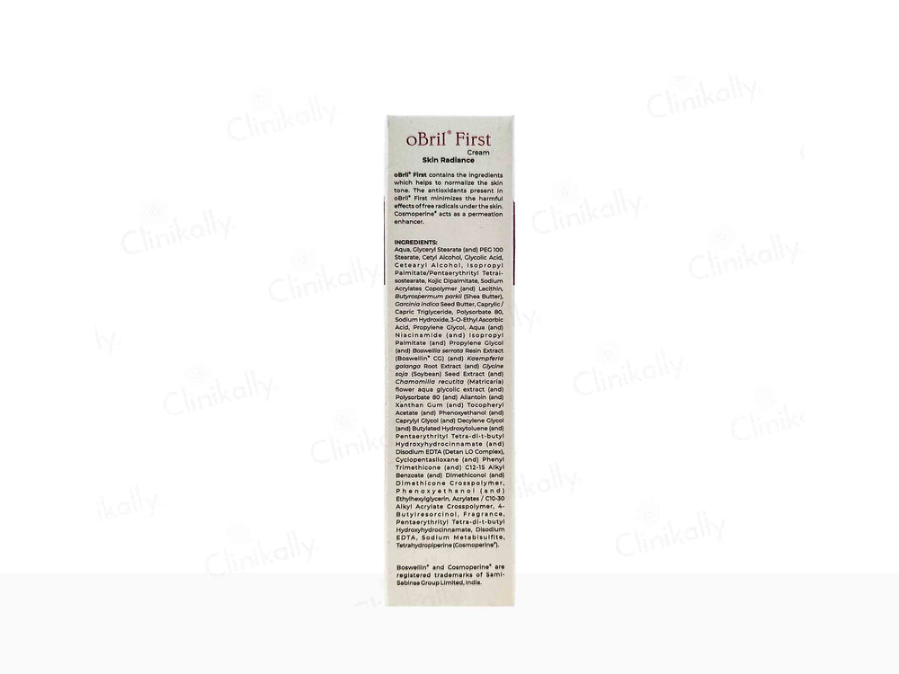 OBril First Skin Radiance Cream