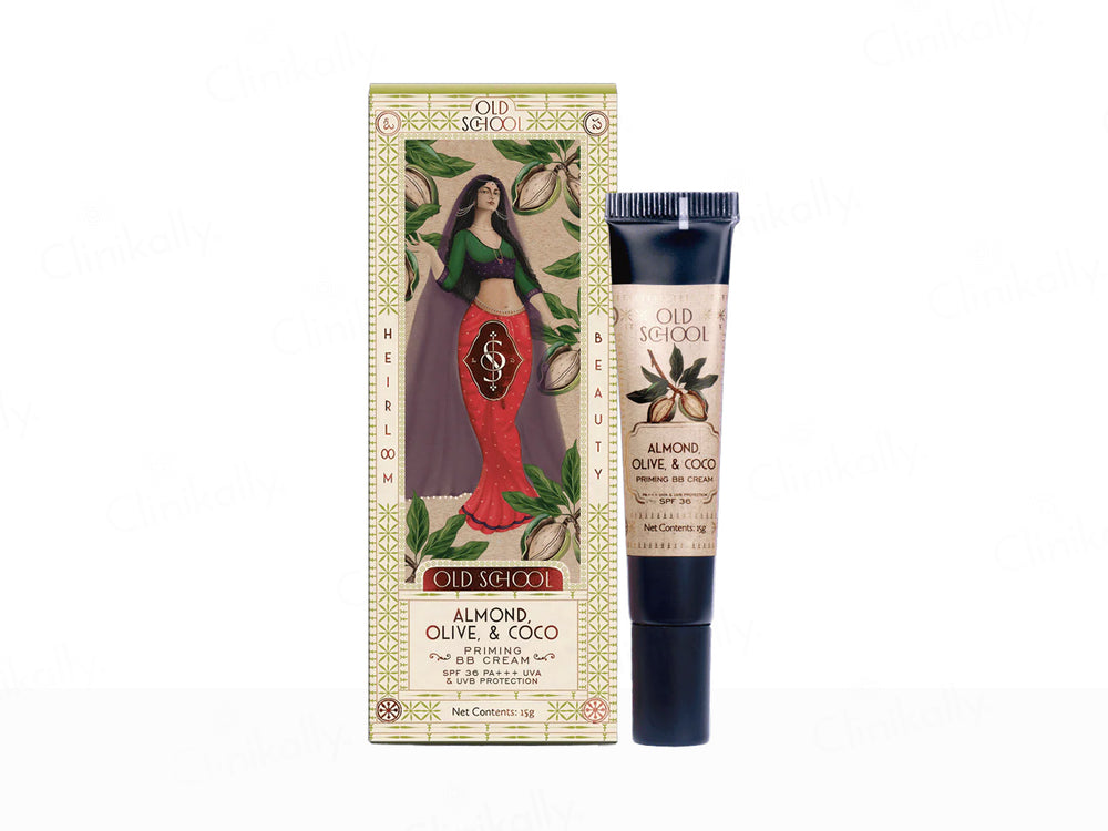 Old School Almond, Olive & Coco Priming BB Cream SPF 36 PA+++