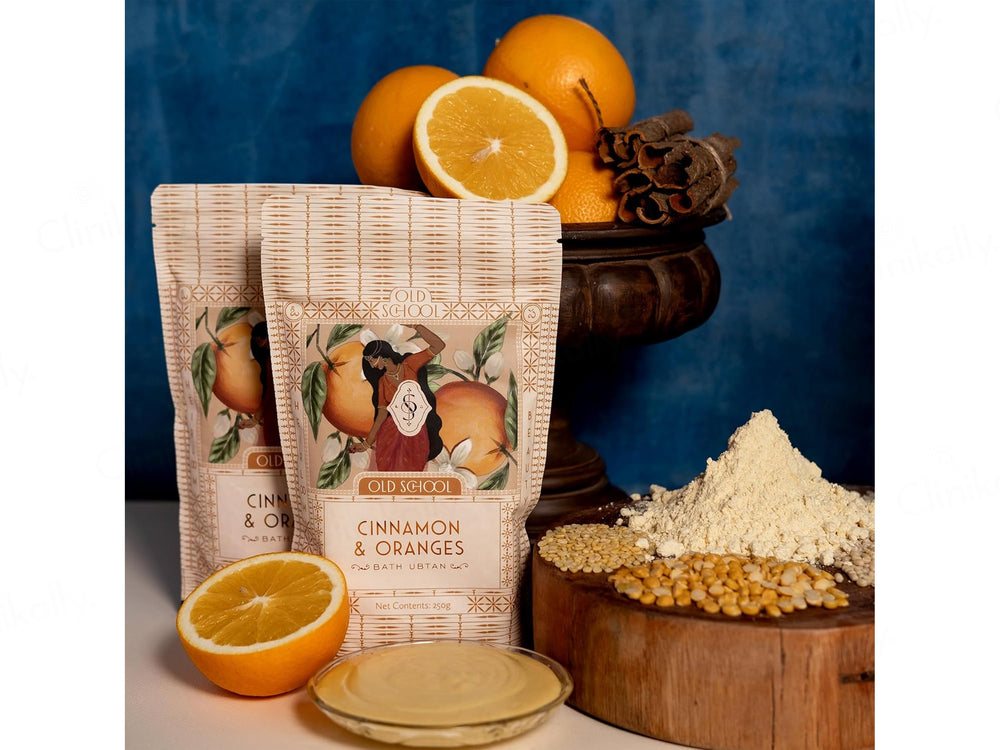 Old School Cinnamon & Oranges Bath Ubtan