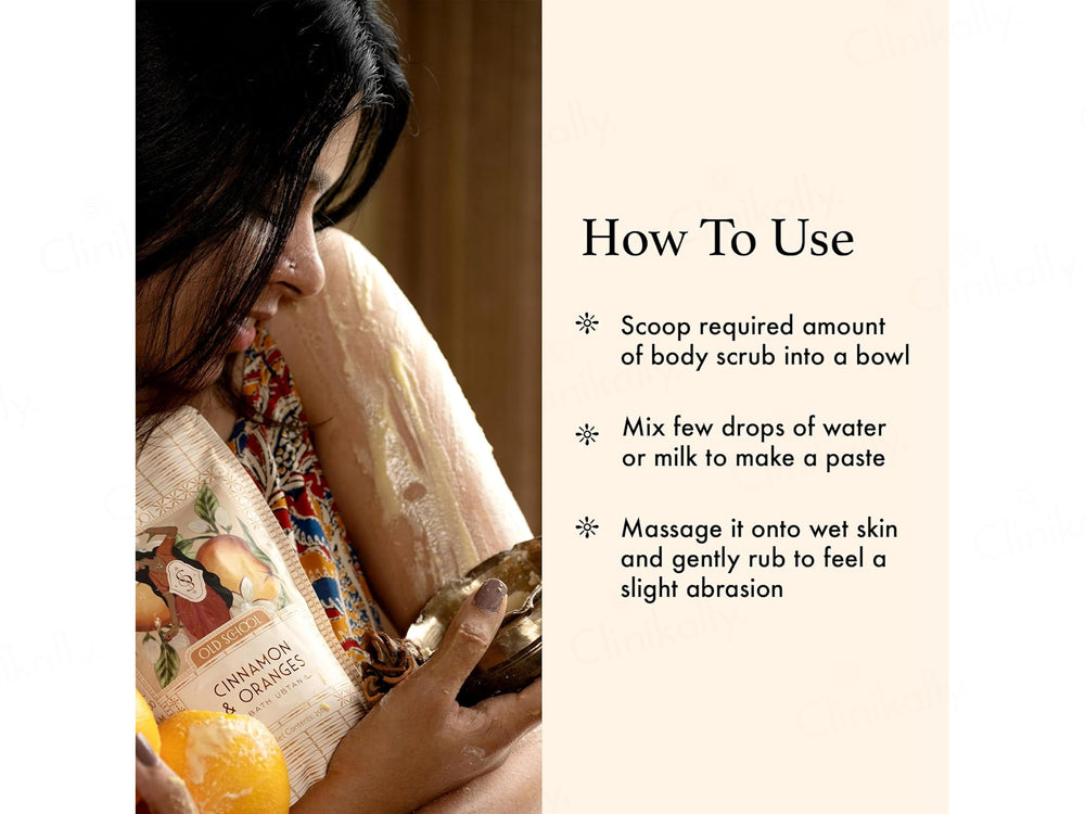 Old School Cinnamon & Oranges Bath Ubtan