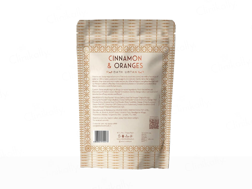 Old School Cinnamon & Oranges Bath Ubtan