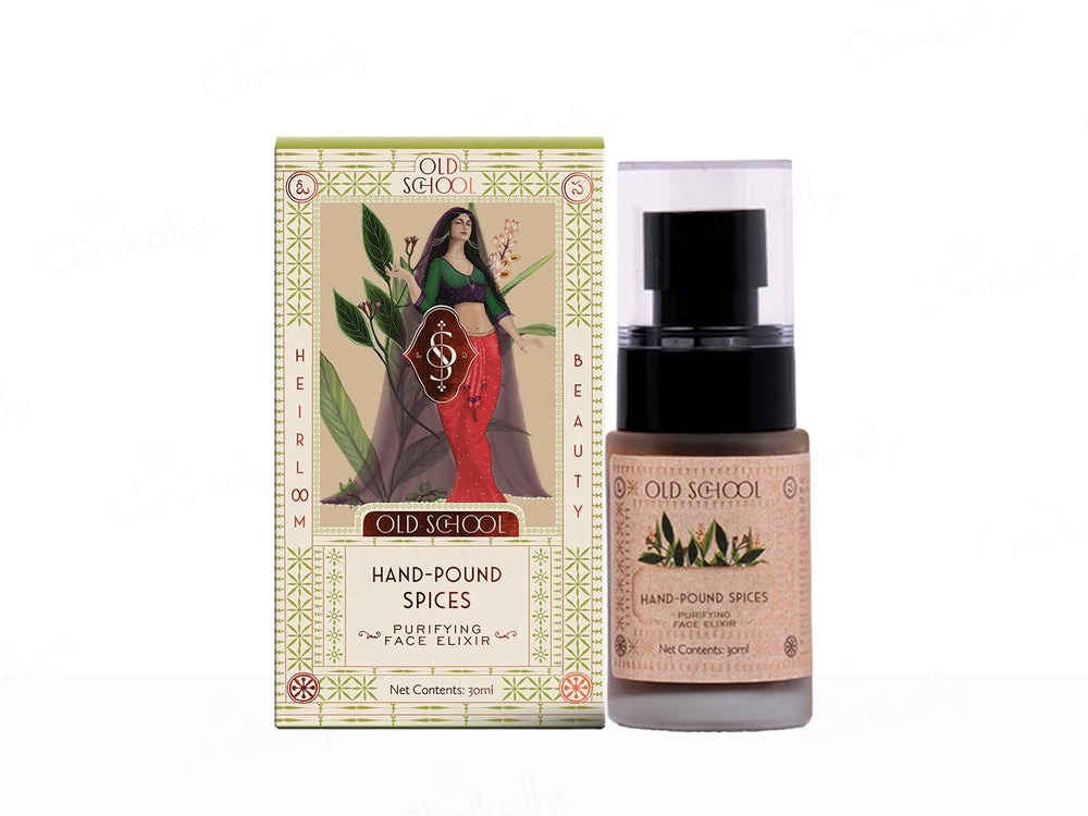 Old School Hand-Pound Spices Purifying Face Elixir