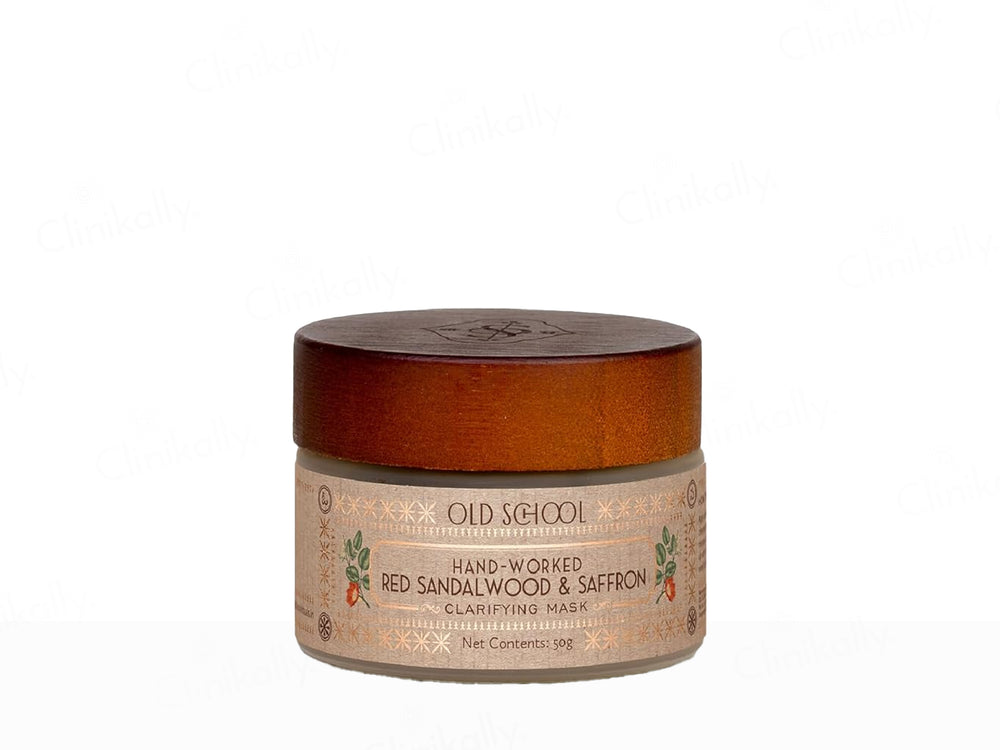 Old School Hand-Worked Red Sandalwood & Saffron Clarifying Mask