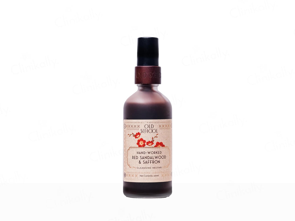 Old School Hand-Worked Red Sandalwood & Saffron Cleansing Nectar