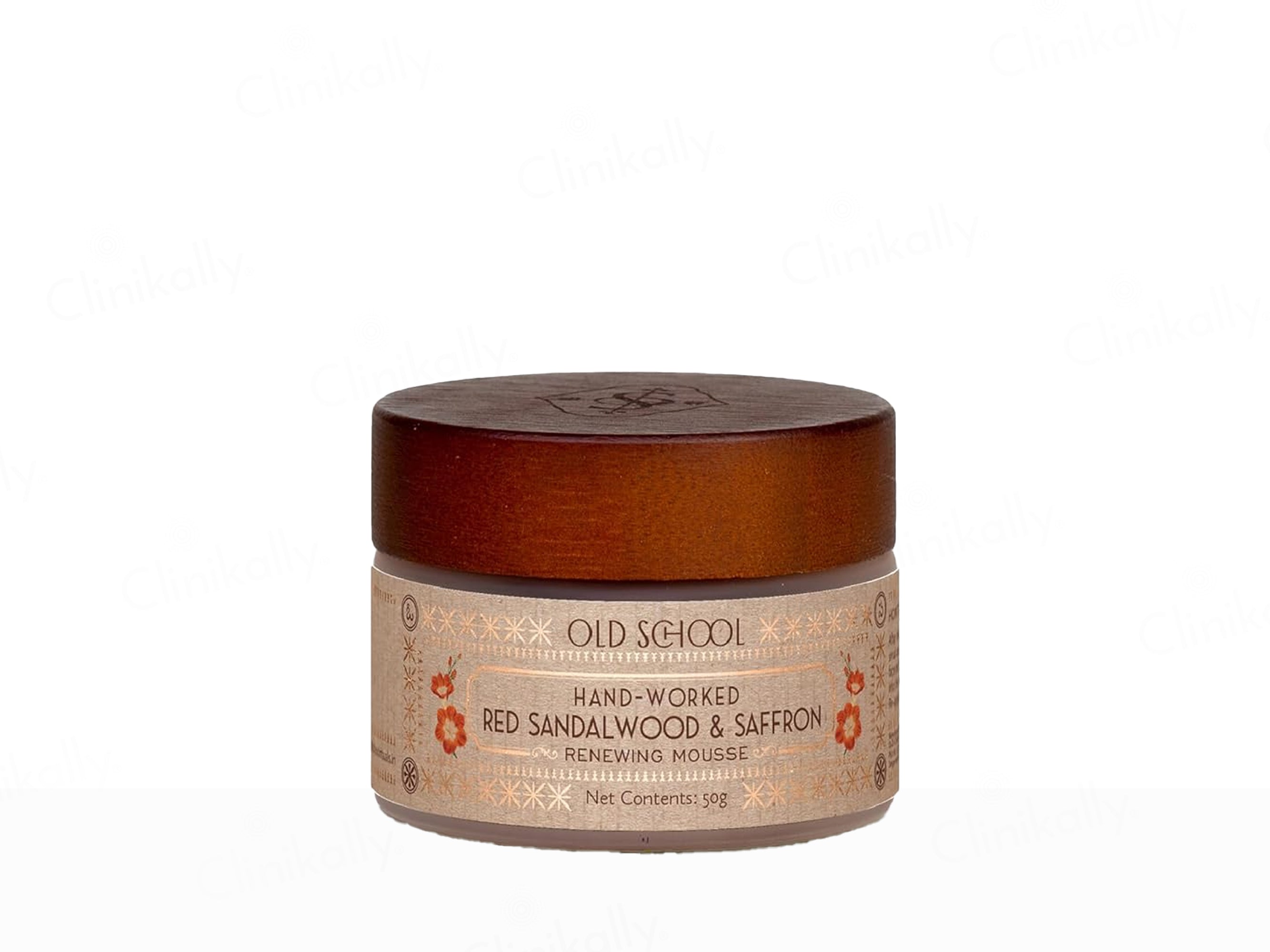 Old School Hand-Worked Red Sandalwood & Saffron Renewing Mousse