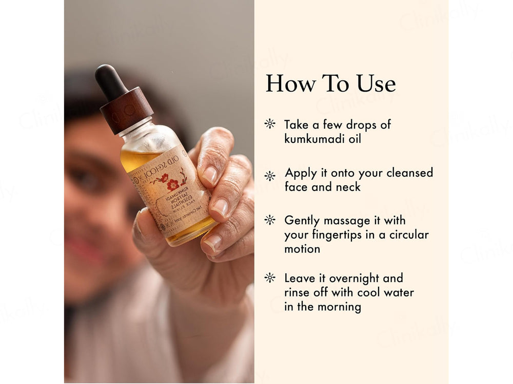 Old School Kumkumadi Saffron Essentials Face Elixir