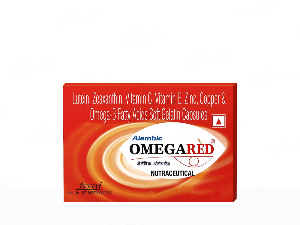 Omegared Nutraceutical Soft Gelatin Capsule