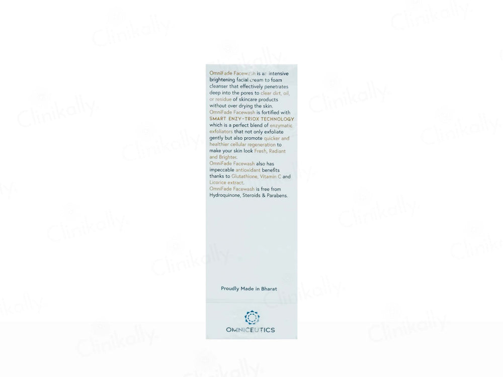 Omnifade Intensive Brightening & Exfoliating Facial Cleanser